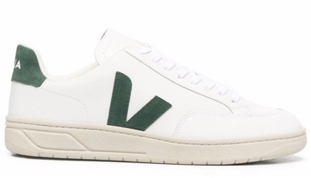 Veja V-12 Leather Unisex  maat 43 Wit