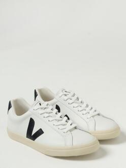 Veja V10 Leren Lage Sneakers Wit