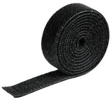 VELCRO® VEL-EC60253 Klittenband kabelbinders Om te bundelen Haak- en lusdeel (l x b) 5000 mm x 10 mm Zwart 5 m