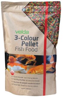 Velda 3-Colour Pellets - Vijvervissenvoer - 3 L