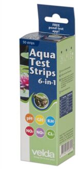 Velda 6-in-1 Water teststrips 50 stuks 121519 Multicolor