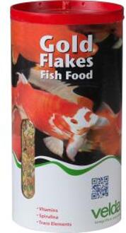 Velda Gold Flakes Basic Food - 600 g / 4000 ml - Visvoer