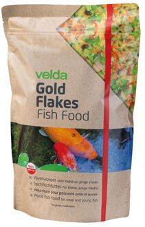 Velda Gold Flakes - Vijvervissenvoer - 3 L