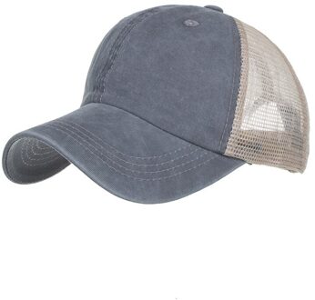 Vele Mooie Xia Shuixi Katoen Licht Panel 9 Kleur Netto Cap Baseball Hoed Pet Zonnehoed B611 grijs