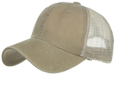 Vele Mooie Xia Shuixi Katoen Licht Panel 9 Kleur Netto Cap Baseball Hoed Pet Zonnehoed B611 khaki