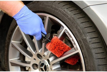 Velgenborstel met Anti-Scratch Coating MCMOGG157