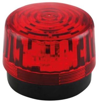 Velleman LED-KNIPPERLICHT - ROOD - 12 VDC - ø 100 mm Wit