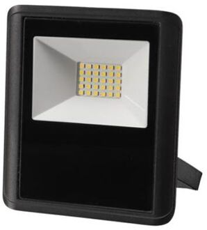 Velleman Led-schijnwerper voor buitenshuis 20 w, neutraalwit zwart