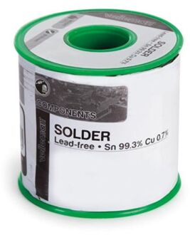 Velleman Loodvrij Soldeer Sn 99.3% - Cu 0.7% 0.8mm 500G Wit