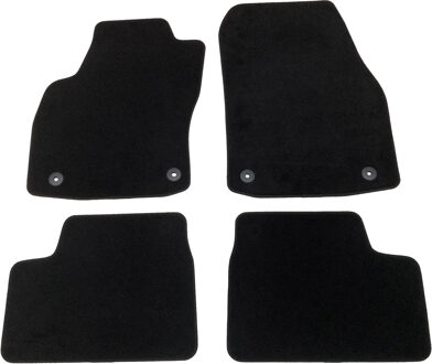 Velours Automatten passend voor Opel Astra H 2004-2010 4-deli HL1560624