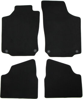 Velours Automatten passend voor Opel Corsa C 2001-2005 4-deli HL1562124