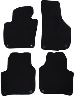Velours Automatten passend voor Skoda Superb 2008- 4-delig HL1786024