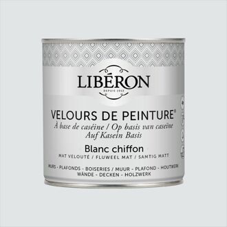 Velours De Peinture Muurverf - Mat - Blanc Chiffon - 0,5l