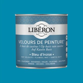 Velours De Peinture Muurverf - Mat - Bleu D'iroise - 0,5l