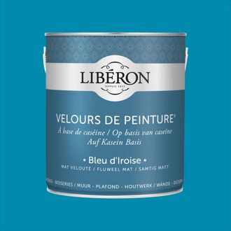 Velours De Peinture Muurverf - Mat - Bleu D'iroise - 2,5l
