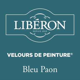 Velours De Peinture Muurverf - Mat - Bleu Paon - 0,125l