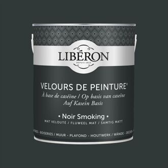 Velours De Peinture Muurverf - Mat - Noir Smoking - 2,5l