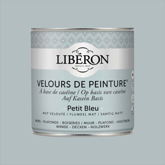 Velours De Peinture Muurverf - Mat - Petit Bleu - 0,5l