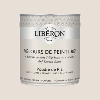 Velours De Peinture Muurverf - Mat - Poudre De Riz - 2,5l