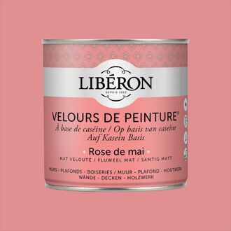 Velours De Peinture Muurverf - Mat - Rose De Mai - 0,5l