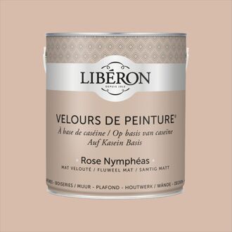 Velours De Peinture Muurverf - Mat - Rose Nymphéas - 2,5l