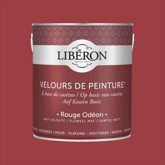 Velours De Peinture Muurverf - Mat - Rouge Odéon - 2,5l