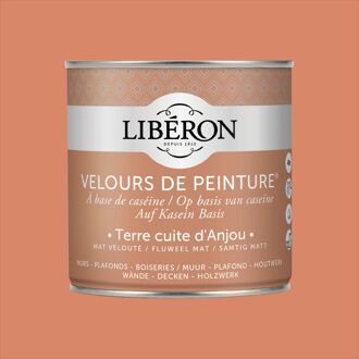 Velours De Peinture Muurverf - Mat - Terre Cuite D'anjou - 0,5l