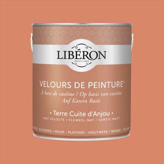 Velours De Peinture Muurverf - Mat - Terre Cuite D'anjou - 2,5l