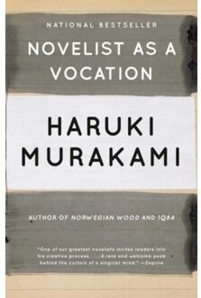 Veltman Distributie Import Books Novelist As A Vocation - Murakami, Haruki