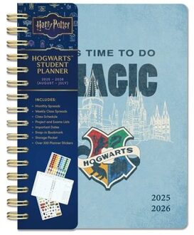 Veltman Distributie Stationery 2025-2026 Harry Potter: Hogwarts Student Planner - Harry Potter - Insight Editions