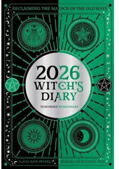 Veltman Distributie Stationery 2026 Witch's Diary: Northern Hemisphere - Planners - Flavia Kate Peters