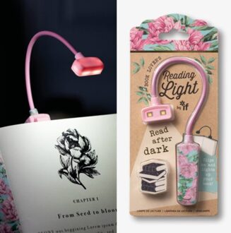 Veltman Distributie Stationery Book Lover's Reading Light - Floral