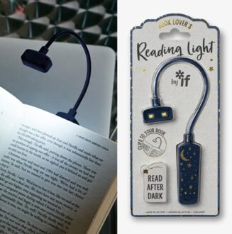Veltman Distributie Stationery Book Lover's Reading Light - Moon & Stars