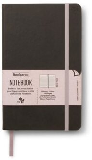 Veltman Distributie Stationery Bookaroo A5 Notebook - Black