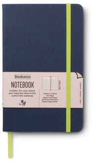 Veltman Distributie Stationery Bookaroo A5 Notebook - Navy