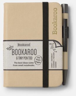 Veltman Distributie Stationery Bookaroo A7 Notebook & Pen - Cream