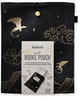 Veltman Distributie Stationery Bookaroo Books & Stuff Pouch - Fantasy