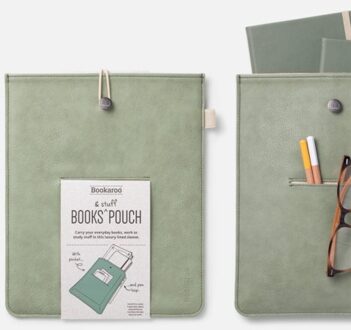 Veltman Distributie Stationery Bookaroo Books & Stuff Pouch - Fern