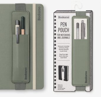 Veltman Distributie Stationery Bookaroo Pen Pouch - Fern