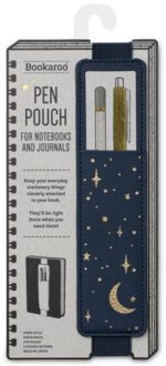 Veltman Distributie Stationery Bookaroo Pen Pouch - Moon & Stars