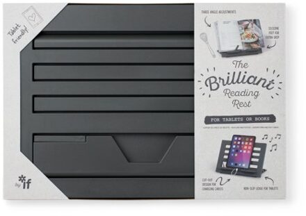 Veltman Distributie Stationery Brilliant Reading Rest - Urban Grey