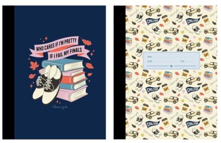 Veltman Distributie Stationery Gilmore Girls Composition Notebook Set (Set Of 2) - Insight Editions