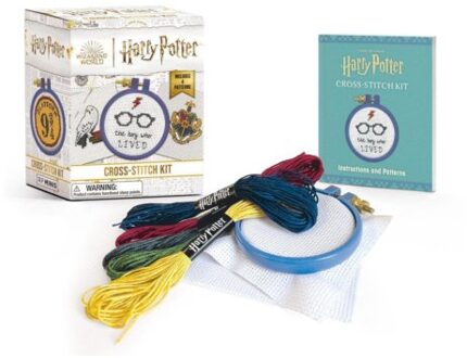 Veltman Distributie Stationery Harry Potter Cross-Stitch Kit - Rp Minis - Running Press