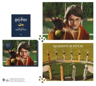Veltman Distributie Stationery Harry Potter Quidditch Match 2-In-1 Double-Sided 1000-Piece Puzzle - warner bros. consumer products i