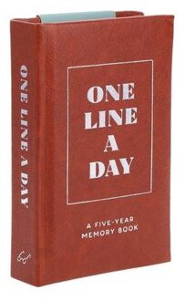 Veltman Distributie Stationery Luxe One Line A Day - Chronicle Books