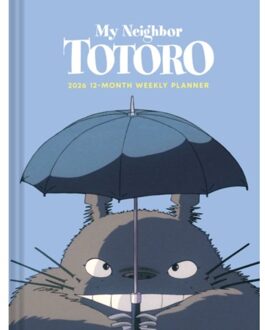 Veltman Distributie Stationery Studio Ghibli My Neighbor Totoro 2026 12-Month Weekly Planner - Studio Ghibli