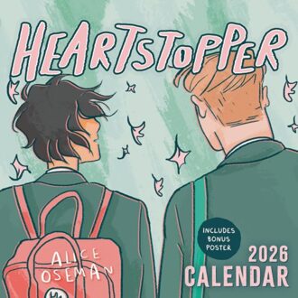 Veltman Distributie Stationery The Heartstopper 2026 Calendar - Alice Oseman