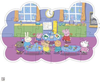 Veltman Distributie Stationery Veltman Puzzel Peppa Pig. 24 stukjes. 3+