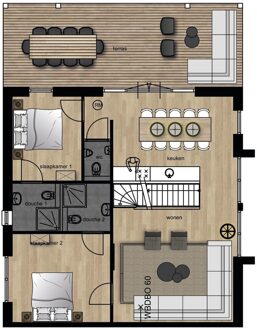 Veluwe Villa Wellness Rolstoeltoegankelijk - 12 personen