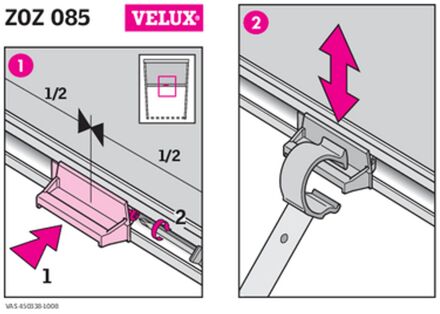 VELUX Adapter voor Bedieningsstang - ZOZ 085